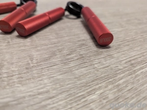 1 Paar   2 Stk Fingerhantel rot Unterarmtrainer Hand Gripper   200LB NEU 200 LB  Bild 2