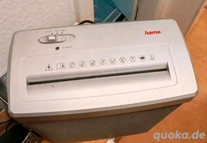 Hama elektrische papiervernichter