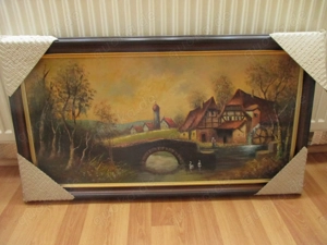 19 alte Öl Bilder aus den 60j  Bild 4