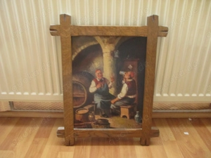 19 alte Öl Bilder aus den 60j  Bild 8