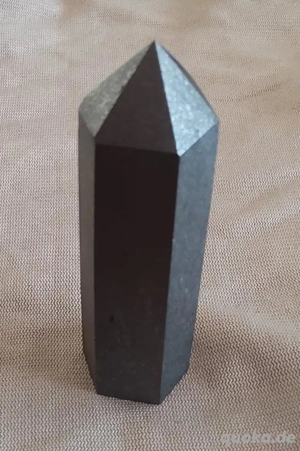 Karelischer Schungit Obelisk,  5G und EMF- Schutz 