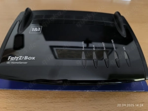 Wifi Fritz box 7520 wie neu, alle Kabel und Kennwort dabei