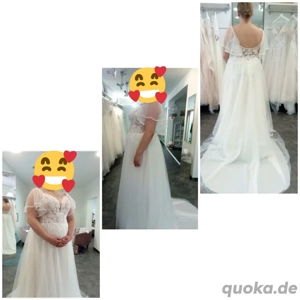 Hochzeitskleid und Accessoires 