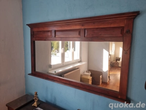 Spiegel in Vollholzrahmen