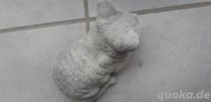 Steinfigur Katze, neuwertig Bild 2