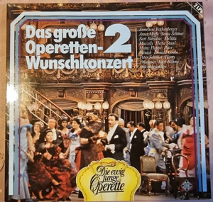 Doppel Langspielplatte von 1974 "Operette"
