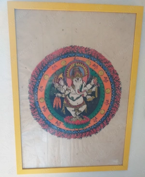 Ganesh auf Reispapier