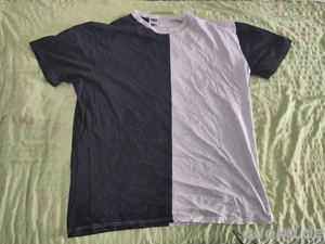 T-Shirt Gr. 2XL Schwarz-Weiß v. Urban Classics