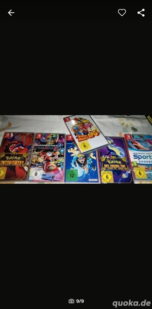 Nintendo switch 2 mit 28 spielen 