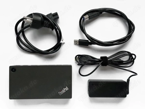 Lenovo ThinkPad USB 3.0 Ultra Dock 40A8 mit Netzteil und Kabel