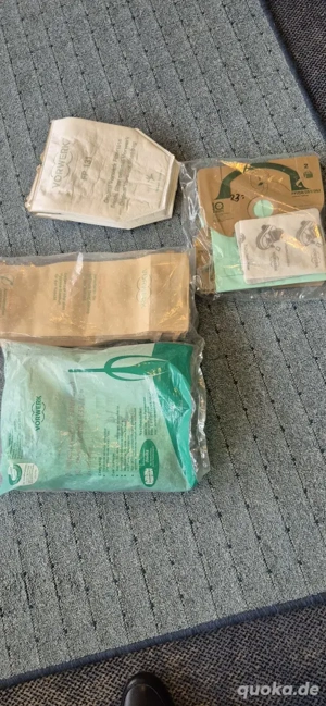 Vorwerk Zubehör original Filtertüten 