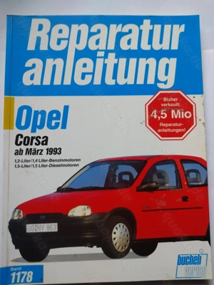 Reparaturanleitung für Opel Corsa ab 1993