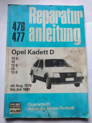 Reparaturanleitung Opel Kadett D von Bücheli