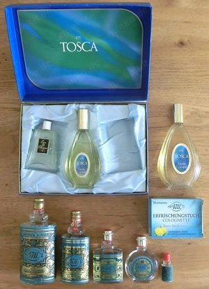 Sammelflaschen 4711 Echt Kölnisch Wasser  Original Eau de Cologne + Zugabe