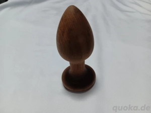 Analplug aus Teak