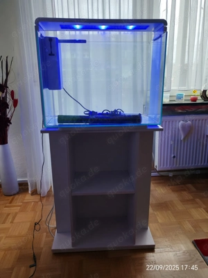 Aquarium 80 L mit Unterschrank Bild 2