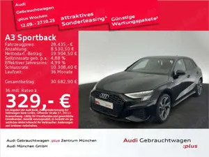 Audi A3 40 TFSI e S tronic 2x S line Navi+/