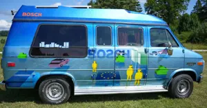 Chevrolet Chevy Van G20 Sonderlackierung