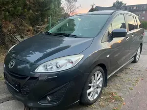 Mazda 5 Sports-Line 7 Sitzer Leder SHZ Navi Alu Euro 5