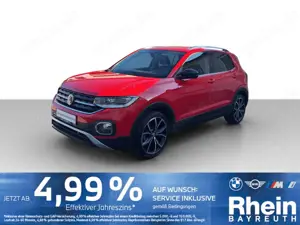 Volkswagen T-Cross 1.0 TSI Style Navi LED ACC Paket schwarz Navi LED