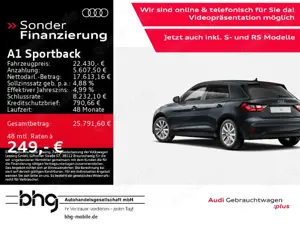 Audi A1 25 TFSI S tronic advanced ACC virtu
