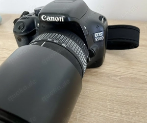 Canon EOS 550D mit Teleobjektiv in Top Zustand   OVP