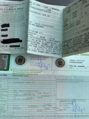 GMC Vandura Van G20 5,7V8 Transcar Bild 5