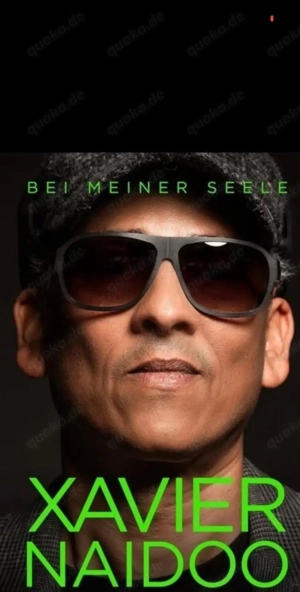 5 Stehplatz Tickets xavier naidoo Mannheim 23.1.2026