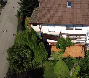 Reihenendhaus mit Garten und Garage in Aalen