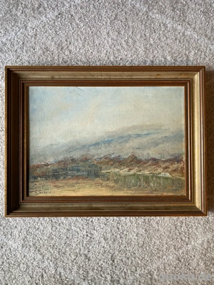 Ölgemälde Landschaft J. Toscano Club de Art Madrid