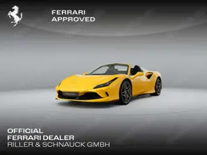 Ferrari F8 Spider GIALLO TRIPLO STRATO*Painted Shield