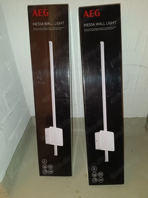 2x AEG Inessa LED Wandleuchte   Neu, OVP