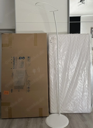 Neu verstellbares Babybett  Kinderbett  Cosi  Roba mit Matratze und Himmelstange