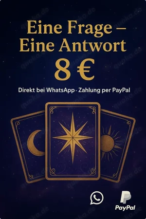 1 Frage = 1 Antwort | Kartenlegen + Energiearbeit