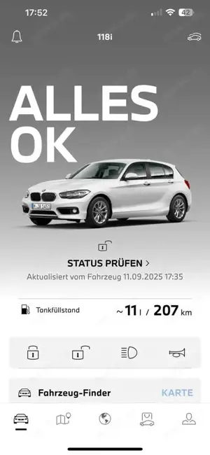 BMW 118 118 i Advantage (inkl. Win/So-Reifen, Dachbox) Bild 5