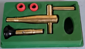  Bier Zapfhahn Zapfgarnitur in Messing mit OVP