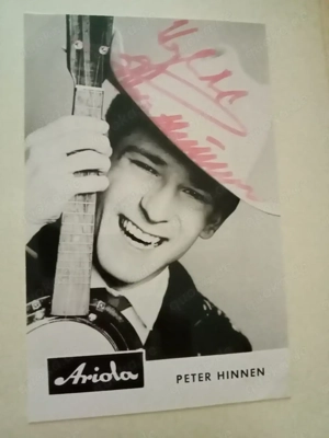 Original Autogramm handsigniert Peter Hinnen