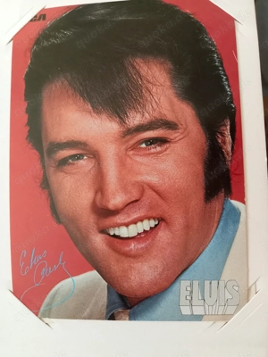 Elvis Presley drucksigniertes Autogramm