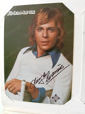 Jürgen Marcus Autogrammkarte Original Signiert