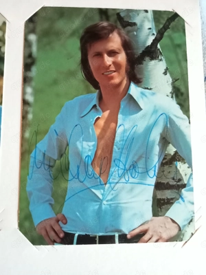 Michael Holm Autogrammkarte Original Signiert