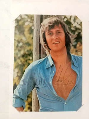 Michael Holm Autogrammkarte Original Signiert