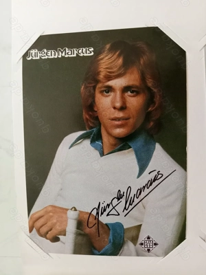 Jürgen Marcus Autogrammkarte Original Signiert