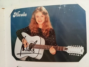 Original Autogramm Nicole