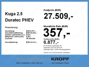 Ford Kuga 2.5 Duratec PHEV Vignale LED+Navi+Pano+SD Bild 4