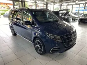 Mercedes-Benz V 300 d 4M AVA L MOPF AMG Sitzluft Leder Beige Bild 2