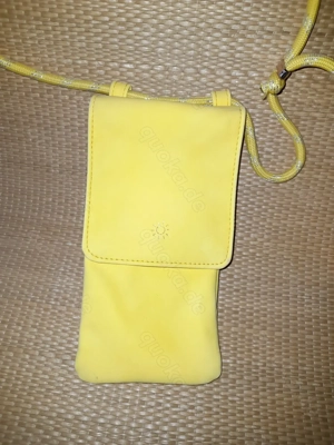 Kleine gelbe Handy-Tasche Bild 2