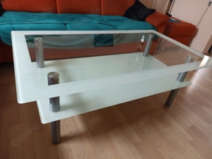 Glastisch Kingtec 125 * 70