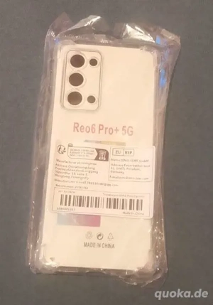 Oppo Reno 6 Pro + 5G Handyhülle Transperent