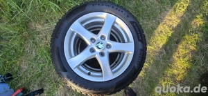 Skoda  Borbet Silber Winterreifen 5 x 112 KBA 49473 205 55 16 91H