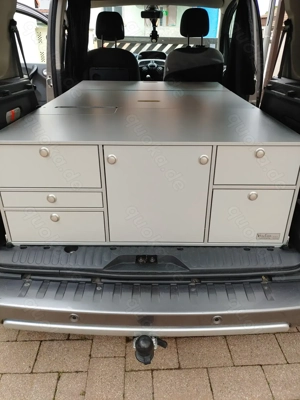  Camping -Box Van Essa mit Küche und Bett für 2 Personen für Renault Kangoo 2 Bild 2
